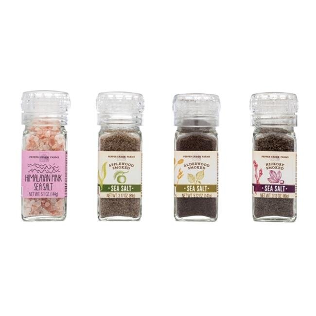 Hickory Smoked Salt With Grinder - Pack of 6
